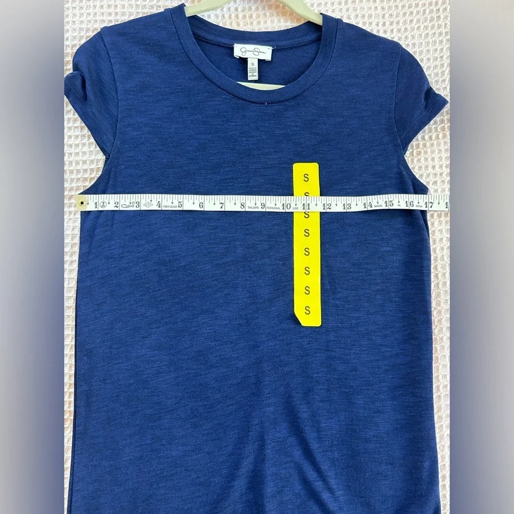 Jessica Simpson simple casual chic  short sleeve crewneck sneaker dress NWT S - Picture 5 of 7